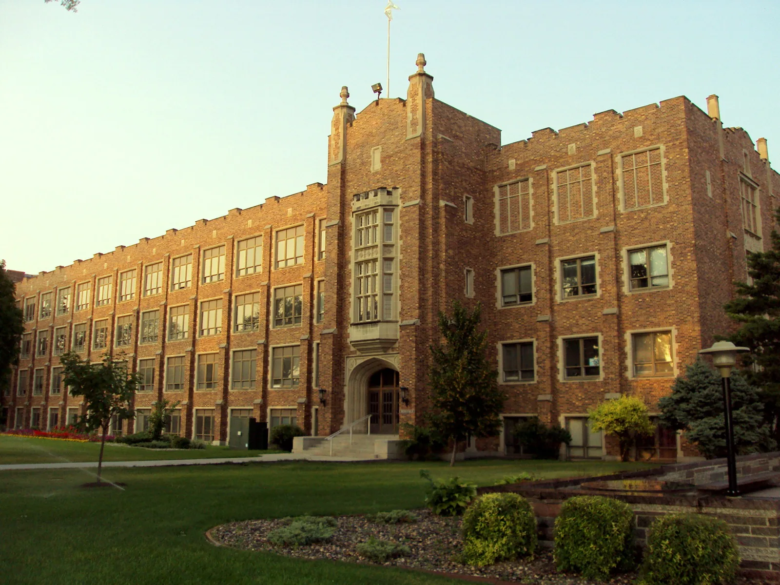 Merrifield Hall on the University of North Dakota campus in Grand Forks